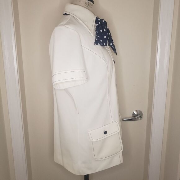 70s Country Miss Buttonup Top Kerchief Set - Picture 3 of 15